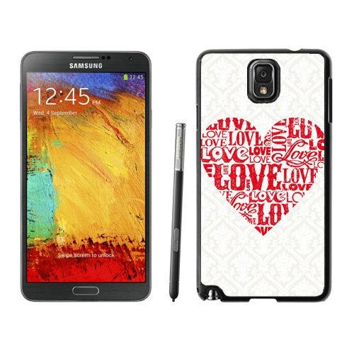 Valentine Love Samsung Galaxy Note 3 Cases EAD